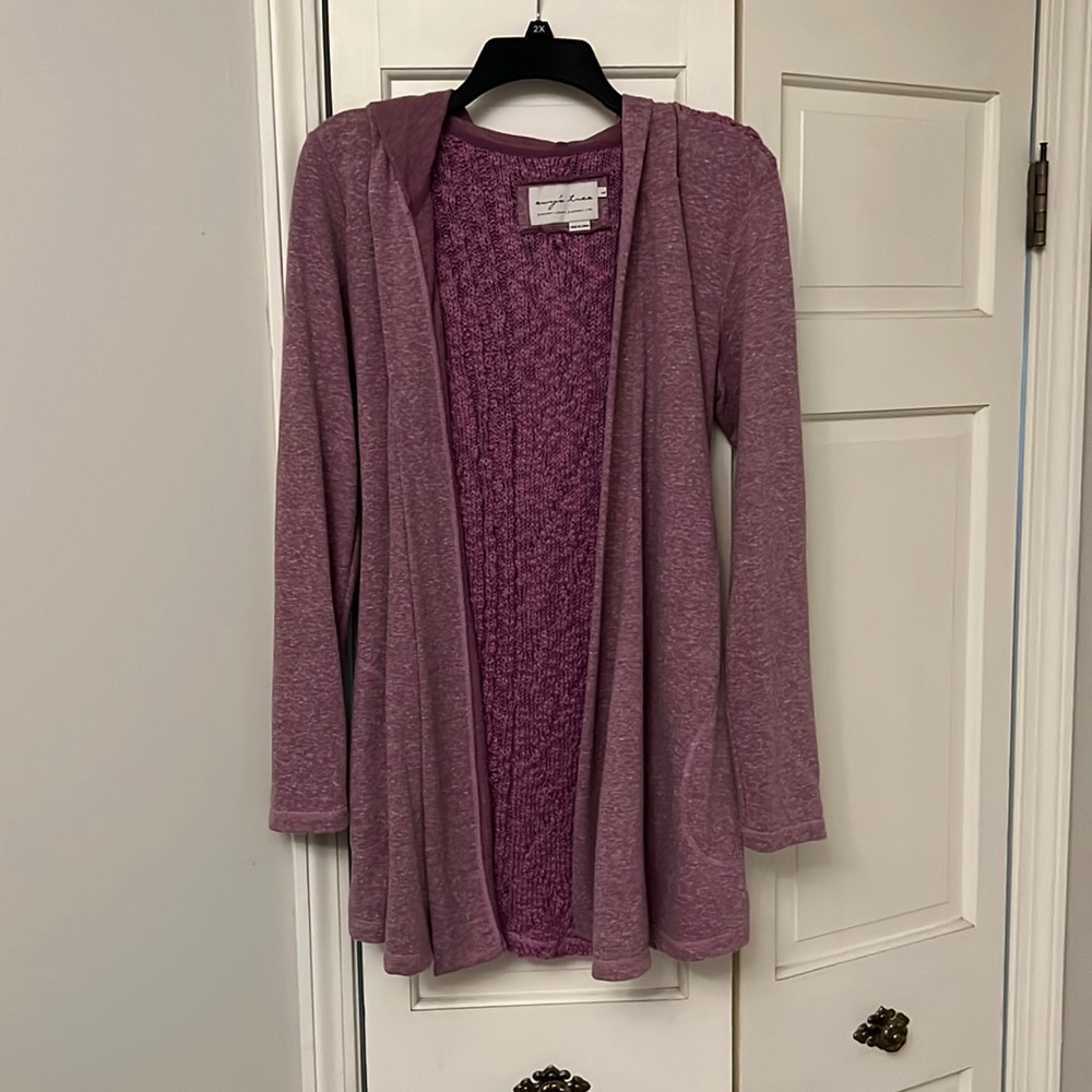 Evy’s Tree purple cardigan